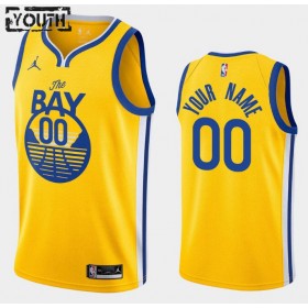 NBA Golden State Warriors Trikot Personalisierung Jordan Brand 2020-2021 Statement Edition Swingman - Kinder